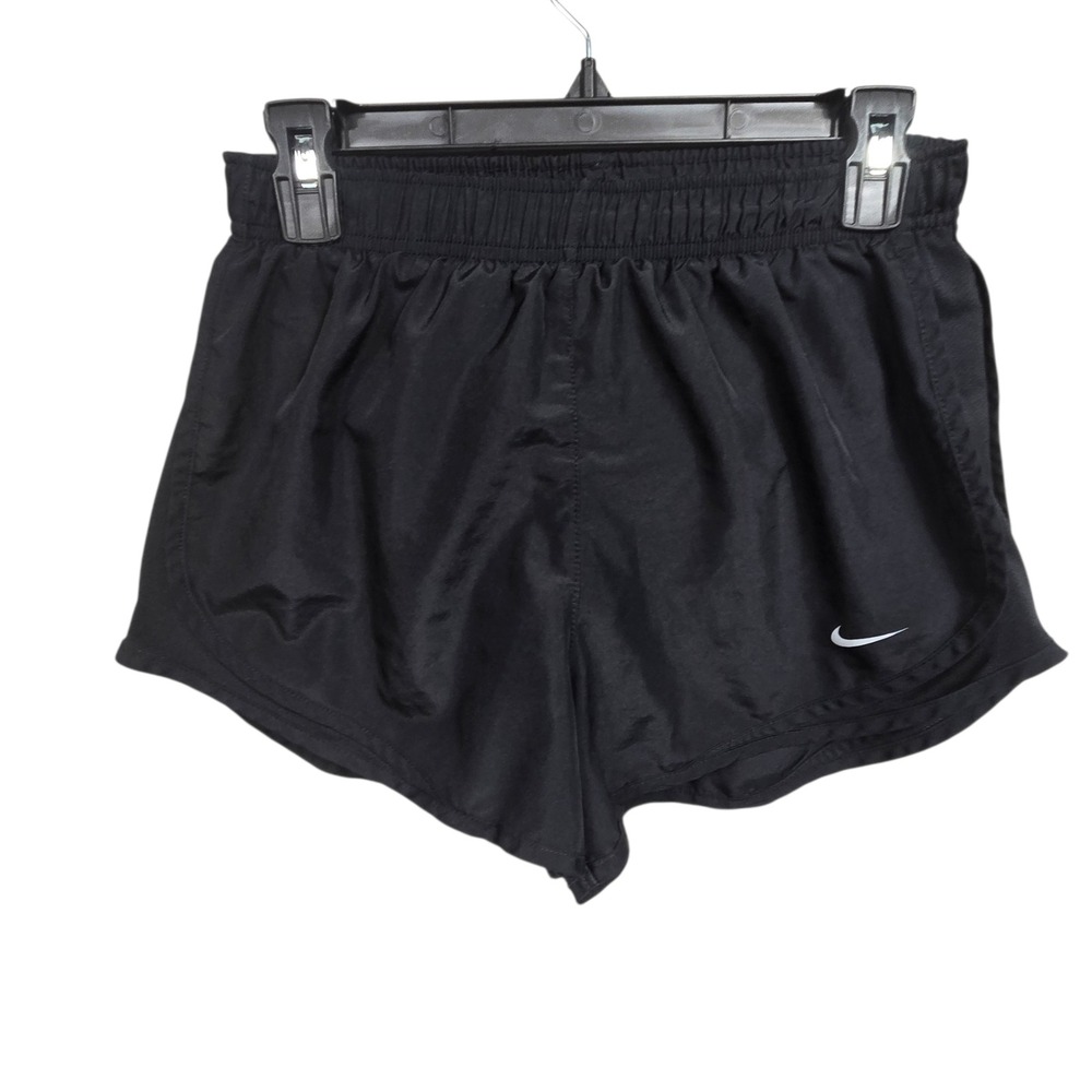 Nike‎ Tempo Women Black Running Shorts Dri-FIT Athletic Training Womens Size M